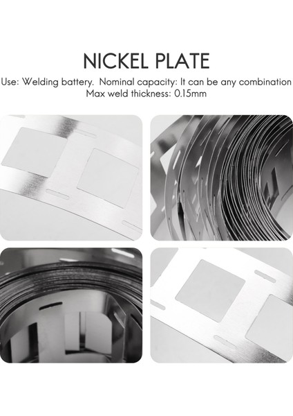 5m Nikel Kayış 0.15X27MM Lityum Nikel Şerit (Yurt Dışından) indirimleri