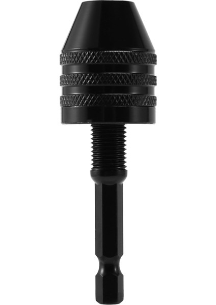 2x 0.3-8mm 1/4 Inç Anahtarsız Matkap Chuck Tornavida Darbeli Sürücü Adaptörü Hex Shank Matkap Öğütücü (Yurt Dışından)