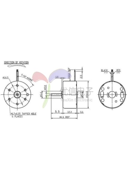 1 Adet 3V 3500RPM Mini Dc Motor Güneş Küçük Fan Motoru El Yapımı Dıy Dc Motor Tel Hattı ile R300C (Yurt Dışından)