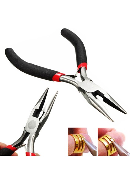 Helloworld Uzun Yuvarlak Kargaburun Tel Takı Yapımı Kesici Boncuk Dıy Zanaat El Aracı (Yurt Dışından)