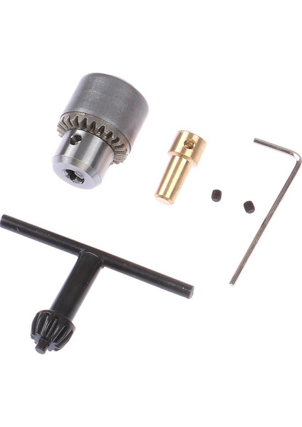Takım Mini Matkap Chuck Mikro 0.3-4mm Konik Monteli Matkap Chuck ve Anahtar Podazz (Yurt Dışından)