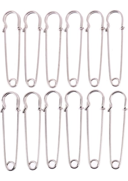 12 Adet Büyük Ağır Paslanmaz Çelik Büyük Jumbo Emniyet Pimi Battaniye Işçiliği Sevıch (Yurt Dışından)