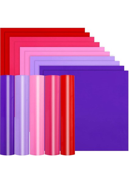 10 Levhalar 12X12 Inç Su Geçirmez Vinil Paketi Sevgililer Günü Için Zanaat Işaretleri Hurda Rezervasyon Kupalar Pencere Dekorasyonu (Yurt Dışından)