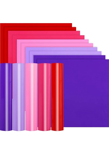 10 Levhalar 12X12 Inç Su Geçirmez Vinil Paketi Sevgililer Günü Için Zanaat Işaretleri Hurda Rezervasyon Kupalar Pencere Dekorasyonu (Yurt Dışından) fiyatları