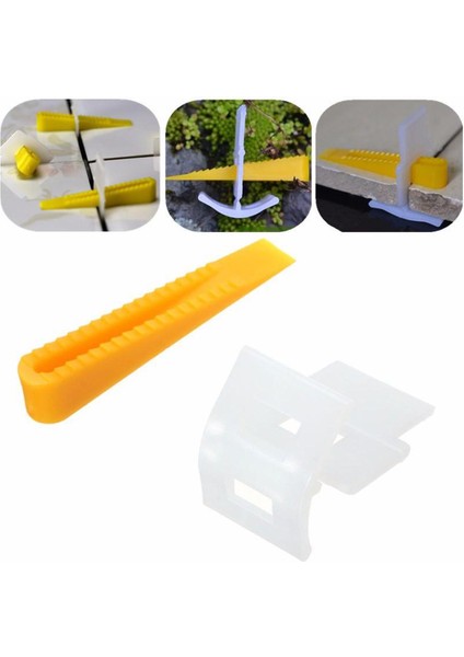 Geleneksel 100 Fayans Tesviye Ara Parça Sistemi Inşaat Aleti Ara Parça-Döşeme Seviyesi-Lippage (Yurt Dışından)