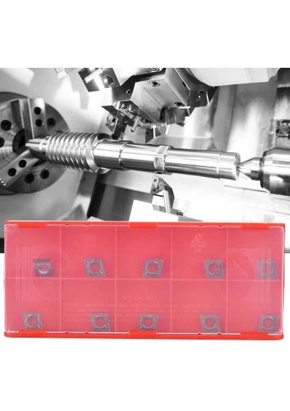 10X CCMT060204 VP15TF Karbür Uç Bıçağı Cnc Torna Freze Kesici Torna Aracı (Yurt Dışından)
