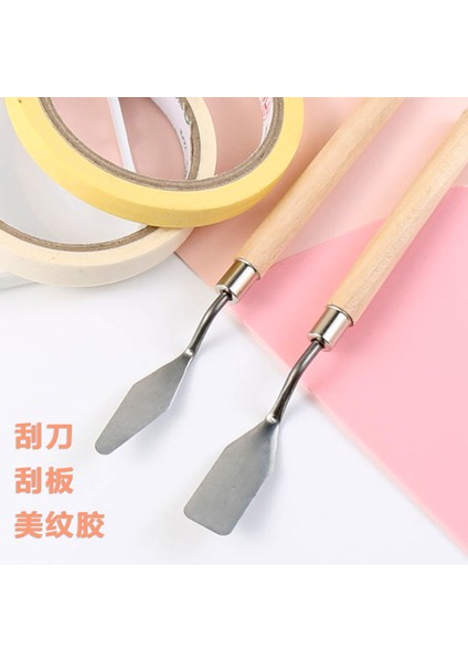 Saç Takı El Yapımı Krem Tutkal Diy Alet Kazıyıcı Kazıyıcı Cep Telefonu Kabuk Malzeme Paketi Dokulu Tutkal Çelik Monte Etmek Için (Yurt Dışından) fiyatları