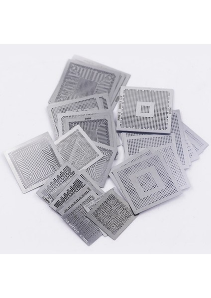 33 Parçalı Küçük Çelik Ağ Seti Yaygın Olarak Kullanılan Dizüstü Bilgisayar Teneke Ağları Bga Çelik Ağlar Top Kuzey-Güney Köprüsü Top Ağları (Yurt Dışından) indirimleri