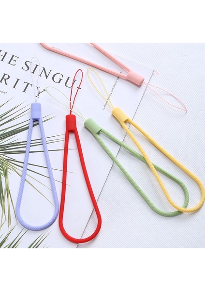 Bilek Sapanlar El Kordon Silikon Takılar Cep Telefonu Kamera Tuşları Kordon Zinciri Sevimli Kordon Anahtarlık Anahtar Kordon Asılı (Yurt Dışından) fiyatları