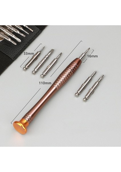 25 Adet Cep Mini Hassas Tornavida Bit Seti Dizüstü Iphone Cep Telefonu Çoklu Onarım Sökme Aracı Torx Tornavida (Yurt Dışından) modelleri