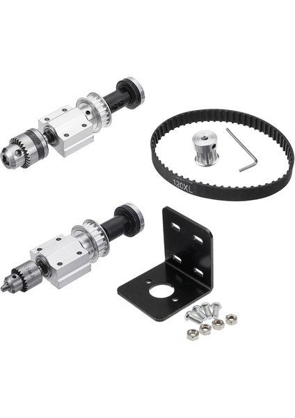 Motor Tabanı Montaj Tabanı Braketi-1x Motor Braketi 4 x Somun 4 x Vidalar 1 * Tekerlek 1 * 120XL Triger Kayışı 1 * Anahtar-Fotoğraf Rengi (Yurt Dışından)