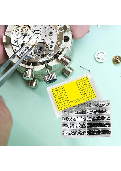 1000 Adet Izle Su Geçirmez Lastik Saat Contaları Seti Mühürler Profesyonel Kullanım Için Contalar Saatçi Saatler Mekanik Ekipman (Yurt Dışından) fiyatları