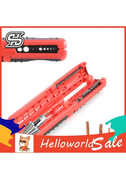 Helloworld Kablo Yüksek Sertlik Kalem Tipi Tel Kesici Makinesi Pense Aracı (Yurt Dışından)