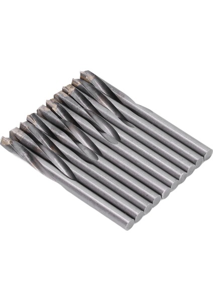 10 Adet Çelik Matkap Ucu 6 mm Düz Şaft Elektrikli Alet Büküm Delme (Yurt Dışından)