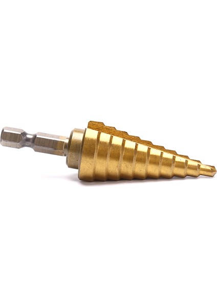 4-22 mm Hss Hex Titanyum Koni Matkap Ucu Delik Kesici Çelik Delme Güç Aracı Sevıch (Yurt Dışından)