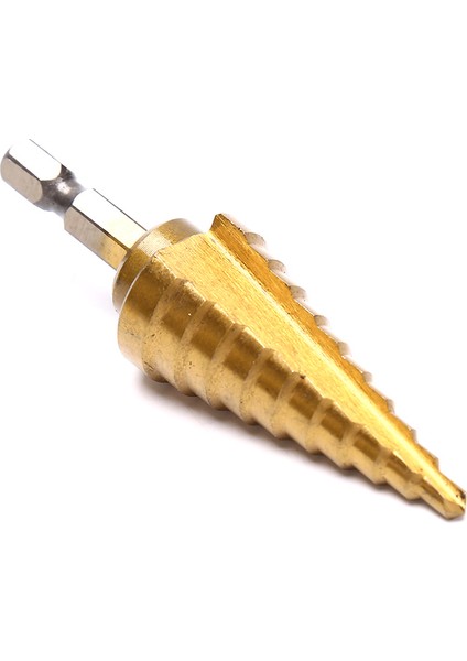 4-22 mm Hss Hex Titanyum Koni Matkap Ucu Delik Kesici Çelik Delme Güç Aracı Sevıch (Yurt Dışından)