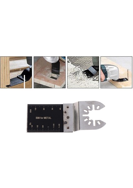 Adet Metal Kesme Testere Bıçağı Hızlı Bırakma Salınımlı Çok Aracı Güç Aracı Podazz (Yurt Dışından) modelleri