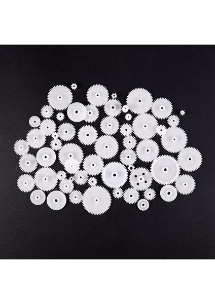 58 Stil Plastik Dişliler Dişli Tekerlekler Tüm Modül 0.5 Robot Parçaları Kendin Yap Gerekli (Yurt Dışından)