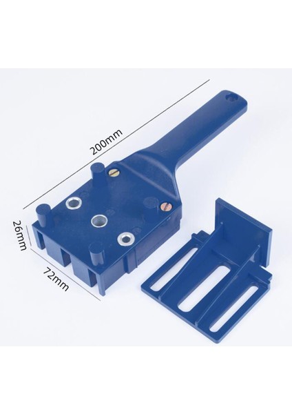 Ağaç Işleme Dübel Jig Marangozluk Ahşap 6/8/10MM Cep Delik Delme Kılavuzu Aracı (Yurt Dışından) fırsatları