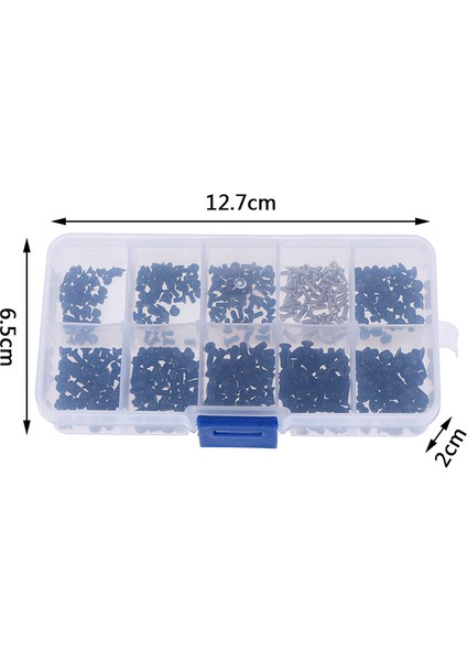 500 Adet Dizüstü Bilgisayar Vidaları Seti Evrensel Vida M2 M2.3 M3 (Yurt Dışından)