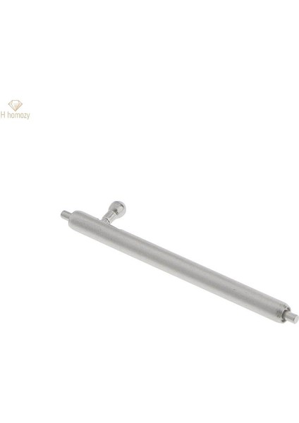 Saat Kayışı Bandı 22MM Için Hızlı Bırakma Yay Çubuğu Silindirik Basma Düğmesi (Yurt Dışından)
