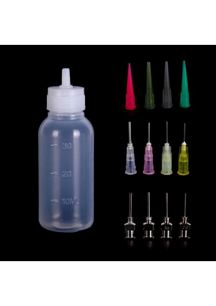 Pinli Alet Podazz ile 30 ml Şeffaf Polietilen Dağıtıcı Lehim Dağıtım Şişesi (Yurt Dışından) modelleri