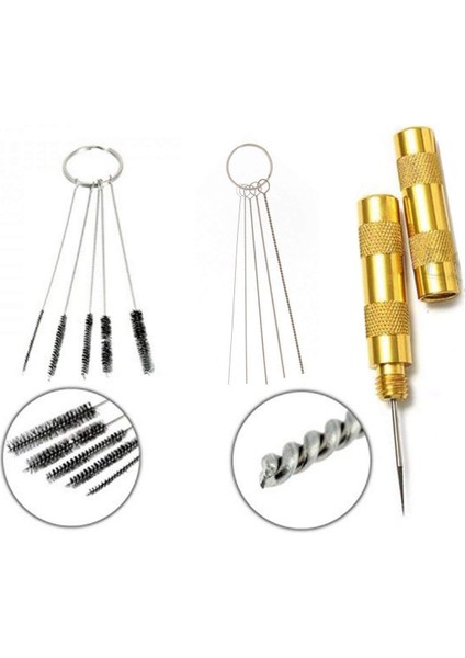 Eıtgzwas Paslanmaz Çelik Fırçalar ve Iğne ile 11'i 1 Arada Airbrush Temizleyici Aksesuarları Profesyonel Temizleme Seti Araçları (Yurt Dışından) fırsatları