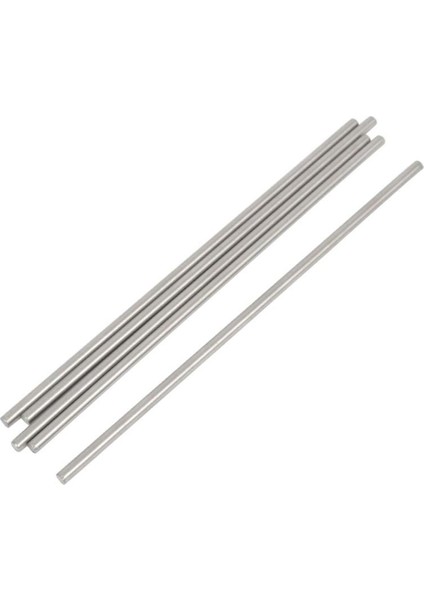 Adet Rc Uçak Paslanmaz Çelik Yuvarlak Çubuklar Akslar Çubukları 3mm x 150MM (Yurt Dışından)