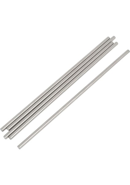 Adet Rc Uçak Paslanmaz Çelik Yuvarlak Çubuklar Akslar Çubukları 3mm x 150MM (Yurt Dışından)