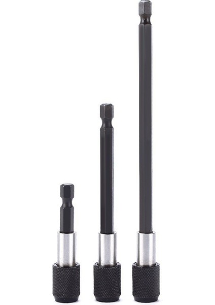 60/100/150MM 1/4 Hızlı Açılan Hex Shank Elektrikli Matkap Tornavida Bit Tutucu (Yurt Dışından)