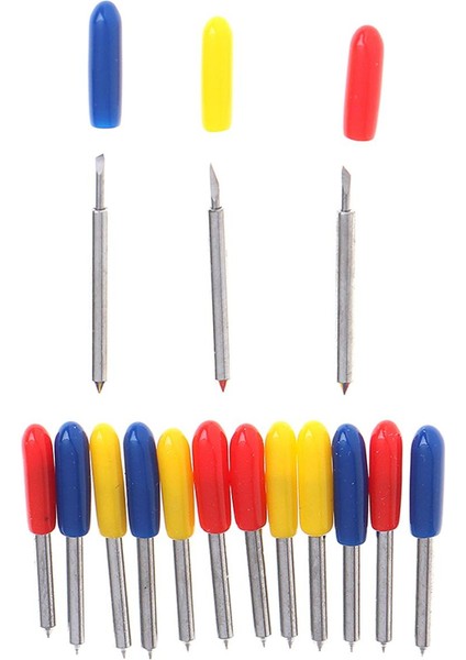 15 Adet/takım 30/45/60 Derece Roland Çizim Kesici Vinil Kesici Bıçak Podazz (Yurt Dışından)