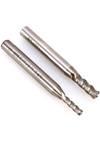 Dayanıklı Hss Cnc 4 Flüt Uçlu Freze Kesici Freze Makinesi Bit 1/4in 1/8in (Yurt Dışından)
