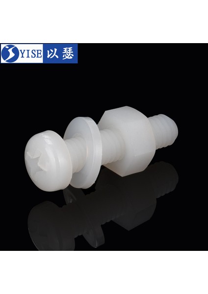 Plastik Naylon Yuvarlak Başlı Çapraz Vida Seti Daquan Plastik Vida Somunu Conta Kombinasyonu M2M3M4M5M6M8 (Yurt Dışından) modelleri