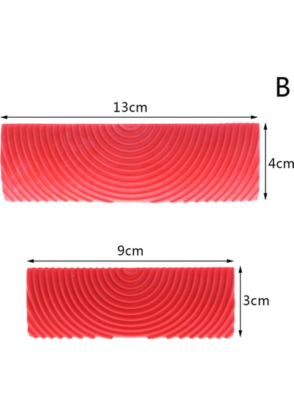 Taklit Ahşap Tahıl Desen Duvar Doku Sanat Dıy Fırça Boyama Aracı Karşılaşma (Yurt Dışından)