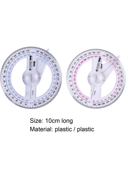 Açı Iletkisi Aşınmaya Dayanıklı Dayanıklı Şeffaf Ölçekli Açı Iletkisi (Yurt Dışından) modelleri