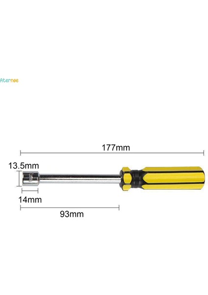 Altıgen Somun Sürücü Altıgen Tornavida Hassas Tornavida Somun Sürücü Altıgen Profesyonel Tornavida Dıy Ağaç Işleme Parçaları, 10MM (Yurt Dışından) fırsatları