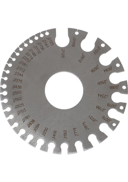 Tel Göstergesi Metal Yuvarlak Tel Çapı Ölçer Çap Ölçer Ölçüm Cihazı Podazz (Yurt Dışından)