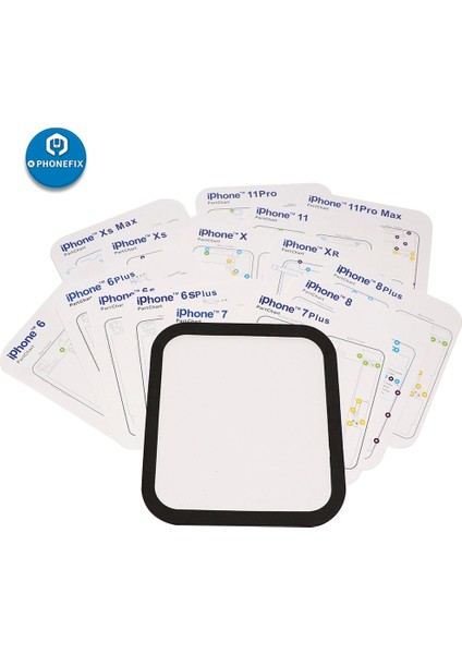 15 In 1 Manyetik Vida Kaleci Vida Tablosu Mat Iphone 6 6s 6p 7 7p 8 8p x Xs Xr Xs Max 11 Pro Max Yırtma Onarım Kılavuzu Pedi (Yurt Dışından)