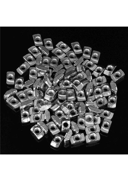 100 Adet M5 Çekiç Somun T Bağlantı Elemanı Sürgülü Somun ve 50 Adet M5X8MM Düğme Başlı Altıgen Soket Kapak Vidası Cıvata (Yurt Dışından) fırsatları