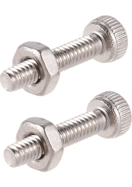 Zoroom 100 Takım M2X10MM Altıgen Soket Başlı Tırtıllı Başlık Vidaları Cıvata Somunu (Yurt Dışından) fiyatları