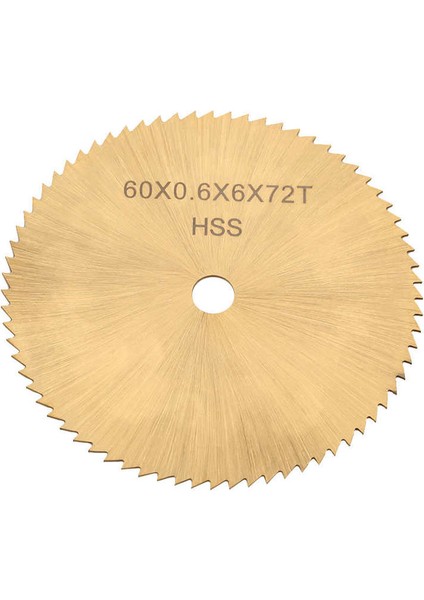 60MM 72 Diş Yüksek Hız Çelik Dairesel Testere Bıçağı Küçük Kesme Diski Metal Ahşap Plastik (Yurt Dışından) fırsatları
