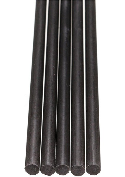 Adet 4mm Siyah Karbon Fiber Çubuklar Çubuk 500MM Uzun Kum Masası Rc Uçak Dıy (Yurt Dışından)