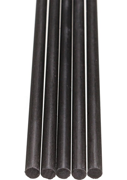 Adet 4mm Siyah Karbon Fiber Çubuklar Çubuk 500MM Uzun Kum Masası Rc Uçak Dıy (Yurt Dışından)