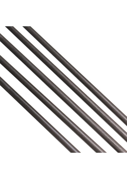 Adet 4mm Siyah Karbon Fiber Çubuklar Çubuk 500MM Uzun Kum Masası Rc Uçak Dıy (Yurt Dışından)
