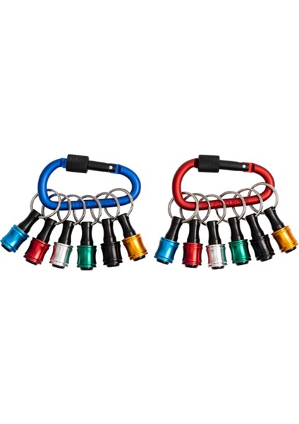 Kolay Serbest Bırakma ve Hızlı Değiştirme Uç Tutucu Tornavida Uç Tutucu 2 Takım 6pcs 1/4 Matkap Ucu Tutucu (Yurt Dışından) fiyatları