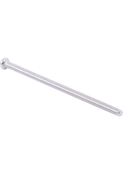 180 x Gümüş Ton M2 x 40MM 304 Paslanmaz Çelik Yuvarlak Başlı Vida Cıvatası (Yurt Dışından)
