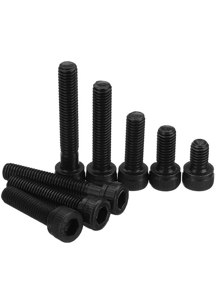 Suleve M5CH1 140 Adet M5 12.9 Sınıf Karbon Çelik Altıgen Soket Başlığı Scr (Yurt Dışından)