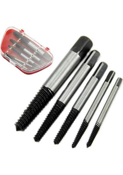 5 Adet Hasarlı Vida Çıkarıcı Çıkışı Sökücü Seti Cıvata Saplama Aracı Kiti 3MM-18MM (Yurt Dışından) modelleri