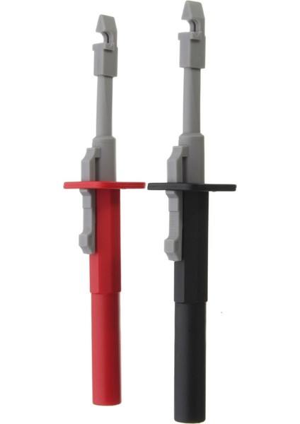 Aletler Malzemeleri 2 Adet Test Klipsi Pa Güvenlik Multimetre Teleskopik Çift Kurşun Klip Probu Kırmızı Siyah (Yurt Dışından) indirimleri