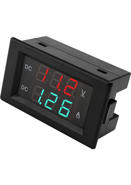 100V Dijital Ekran Ac Çift Ekran Gerilim Ampermetre LED Voltmetre (Yurt Dışından) fiyatları
